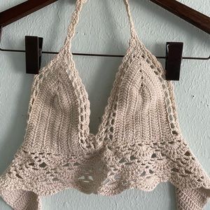 Crochet crop top